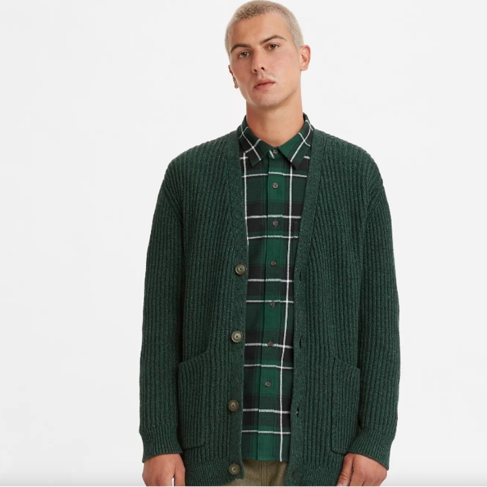 Levi's Made & Crafted Cardigam Sweater Men's XS NWT